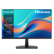 Монитор 27" Hisense 27N3Q-Pro with Audio IPS/1920x1080/5 мс/250 кд/м2/HDMI/VGA/DP/144 Гц