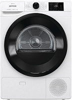 DSP Сушильная машина с тепловым насосом Gorenje DNE72/GN (Essential / 62.5 см / 7кг / TwinAir / AntiCrease / StableTech) 