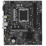 Материнская плата MSI PRO H610M-B DDR4 /LGA 1700, Intel H610, 2хDDR4, 1xM2, 4xSATA, HDMI+VGA, Micro-ATX/ 
