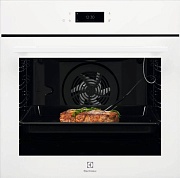 Духовой шкаф Electrolux EOE8P39WV (AssistedCooking 800 / 72 л / до 300°C / Белый, стекло / Пиролиз / телескопич. напр.(x1) / Термозонд / SoftClose) Белый