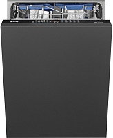 Машина посудомоечная встраиваемая 60 см Smeg STR63BL (13 комплектов / 3 полки / расход воды - 9 л / Smeg FlexiDuo)