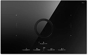 Поверхность индукционная с вытяжкой Elica NIKOLATESLA SWITCH GLOW EVO BL/A/83 (Черная / 4 конфорки (2,1/2,1/2,1/2,1кВт) / Booster / Bridge / 7.4кВт)