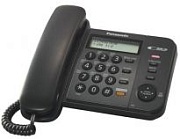 Телефон Panasonic KX-TS2358RUB / черный