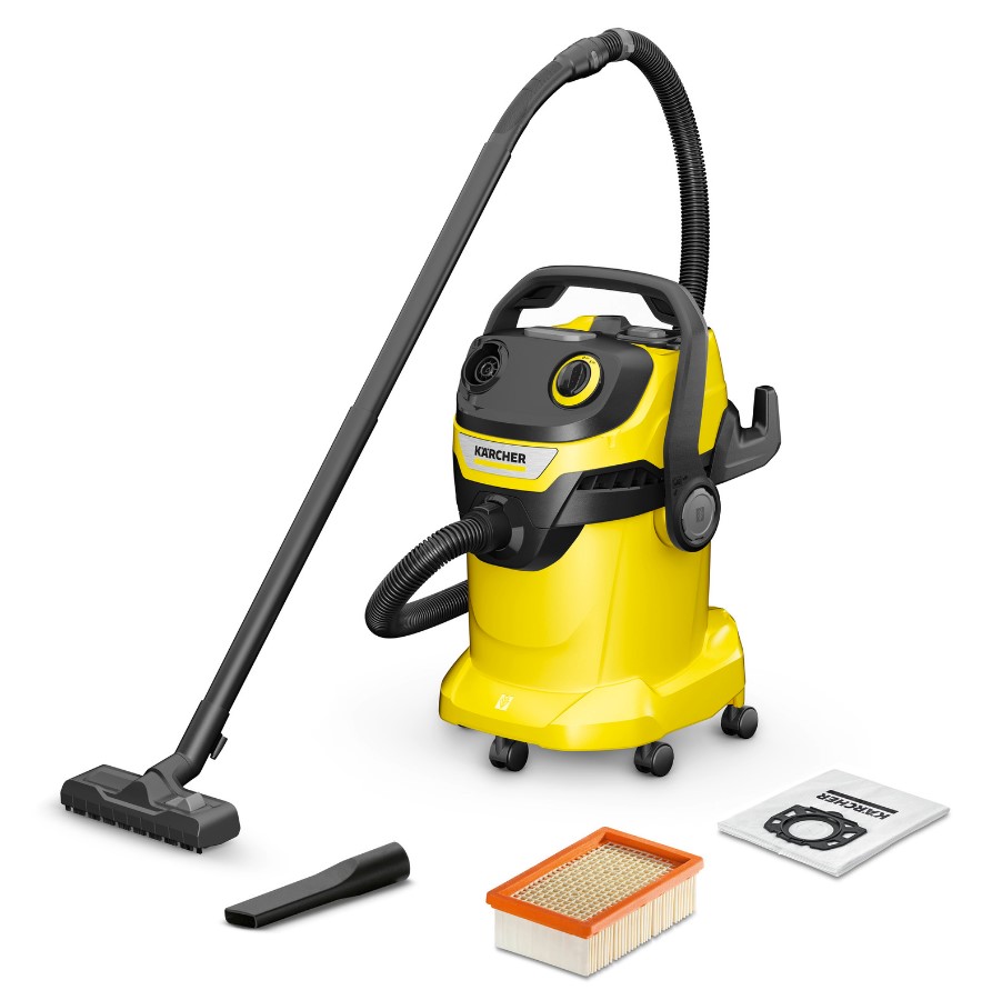 Пылесос Karcher WD 5 V-25/5/22 1.628-300.0 (1100Вт, мусоросборник 25л, желтый)