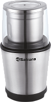Кофемолка Sakura SA-6162S (250 Вт / 100 г / серебристый)