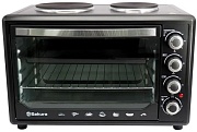 Мини-печь Sakura SA-7002HBK (48 л/ 3600 Вт/ черный)