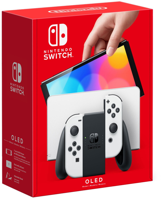 Игровая приставка Nintendo Switch OLED White