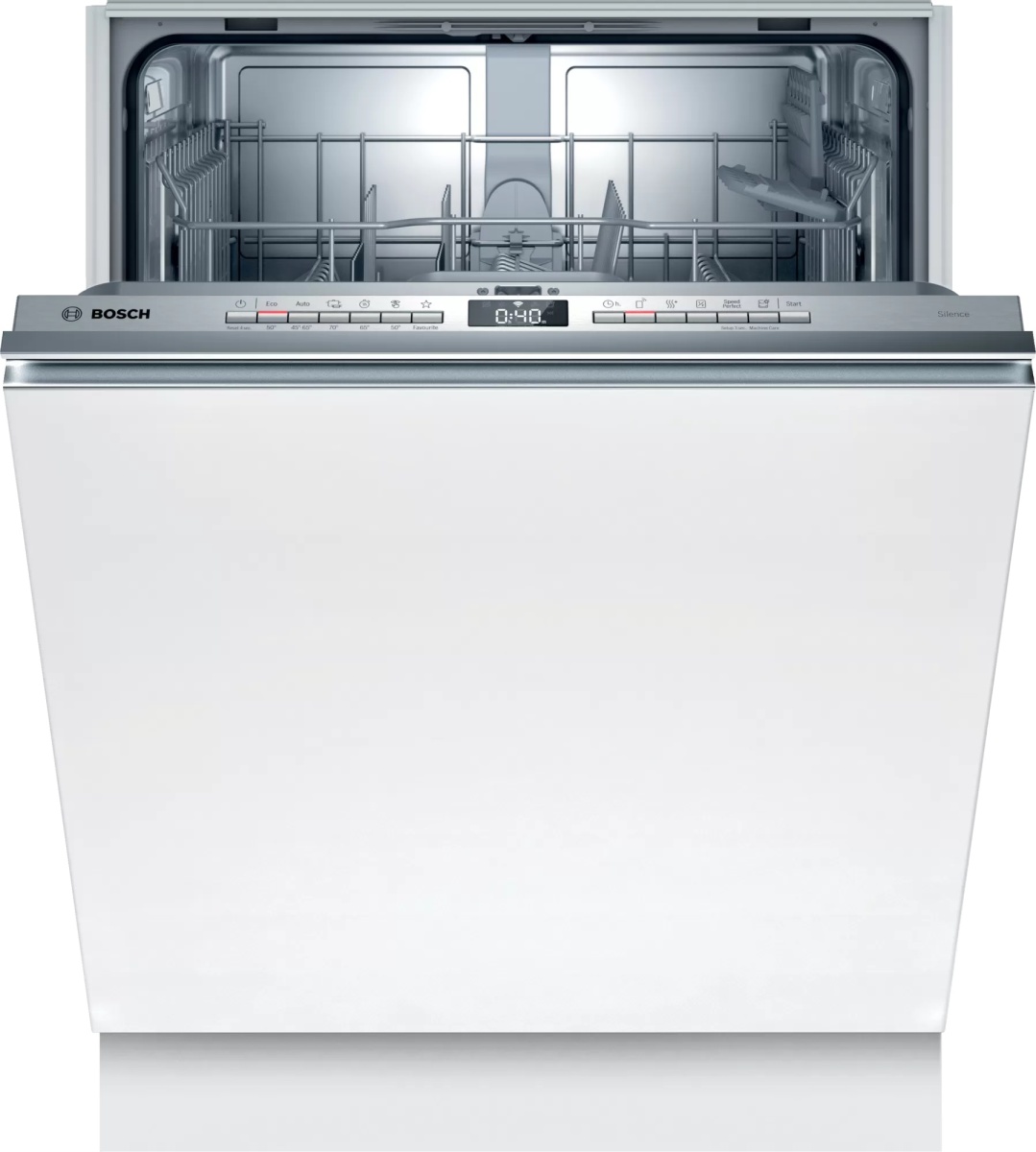Машина посудомоечная встраиваемая 60 см Bosch SMV4ITX11E (Serie4 / 12 комплектов / 2 полки / расход воды - 9,5 л / InfoLight / Home Connect / А+)