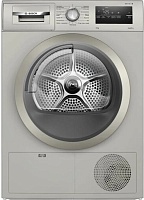 Сушильная машина с тепловым насосом Bosch WTH85VXXPL (Serie4 / 61,3см / 8кг / AutoDry / EasyClean / AntiVibration Design / А++) Серебристый