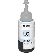 C13T67354A Контейнер Epson L800 Light Cyan (ёмкость с чернилами 70мл) Голубой
