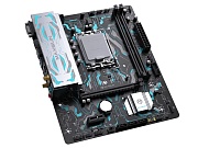 Материнская плата MAXSUN MS-B760M Gaming WIFI GANK V2 [LGA 1700, Intel B760, 2xDDR5, 1xM2, 3xSATA, HDMI+VGA, Micro-ATX](батарея CR2032 не установлена) 