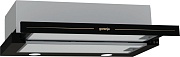 Вытяжка телескопическая Gorenje BHP62CLB (Classico / 435 м³/ч / 135 Вт / LED освещение 2x3 Вт / ширина - 60 см / Антрацит ) Чёрный