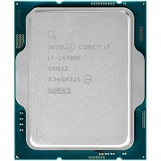 Процессор Intel Core i7-14700F Tray без кулера Raptor Lake-R 2.1(5.4) ГГц /20core(8P+16E)/без видеоядра/ 33Мб /219/65Вт s.1700 CM8071504820816 