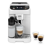 Кофемашина DeLonghi Magnifica Plus ECAM320.60.W (кофе зерновой, молотый/ 1450 Вт/ 1.8 л/ автоматический капучинатор/ 12 напитков) Белый