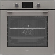 Духовой шкаф KRONA MYSTERIUM 60 GR (78 л / до 260 °C / Серый / стекло / Традиционная очистка / Гриль / Боковые направляющие / А)