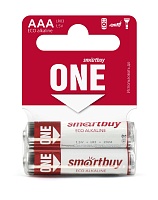 Батарейки BL2 Smartbuy ONE LR03/2SB (SOBA-3A02SB-Eco) алкалиновая BL2 (цена за 2 шт.) 