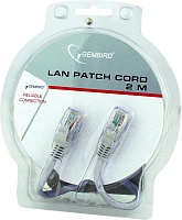 Патч-корд Gembird FTP Cat5e 2м., коннекторы 50u" 8P8C PP22-2M