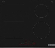 Поверхность индукционная Bosch PVS631HC1E (Serie6 / Чёрное стекло / 4 конфорки (1,6/2,0/2,5/2,5кВт) / CombiZone / Power Boost / HomeConnect / 6,9кВт.)