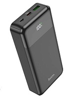 Портативная батарея Hoco J102A Cool (Power Delivery / Quick Charge 3.0 / LED дисплей) 20000мАч, черная Чёрный