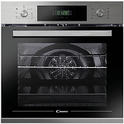 Духовой шкаф Candy FCT625XL/1 (TIMELESS / 70 л / до 250°C / Нерж.сталь / Aquactiva / Гриль / Металлические направляющие / A)