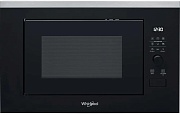 Микроволновая печь встраиваемая Whirlpool WMF200G (Чёрная / 20 литров / ширина - 59,4 см / 800 Вт / Гриль - 1000 Вт / JetDefrost 3D)