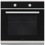 Духовой шкаф KRONA PRONTO 60 S G2 (56 л / до 260 °C / Чёрный + нерж.сталь / Традиционная очистка / Гриль / Рельефные направляющие / А)