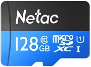 Память micro Secure Digital Card 128Gb class10 Netac / без адаптера SD [NT02P500STN-128G-S] 