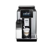 Кофемашина DeLonghi PrimaDonna SOUL ECAM610.55.SB (кофе зерновой, молотый/ 1450 Вт/ 2.2 л/ автоматический капучинатор/ 18 напитков) Чёрный