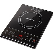 Плитка индукционная Redmond RIC-4601 (1 конфорка / cтеклокерамика / 1600 Вт / чёрный) Черный