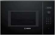 Микроволновая печь встраиваемая Bosch BEL554MB0 (Serie6 / черный / 25л / ширина - 59,4 см / 900Вт / Autopilot7 / Гриль - 1200 Вт) Чёрный