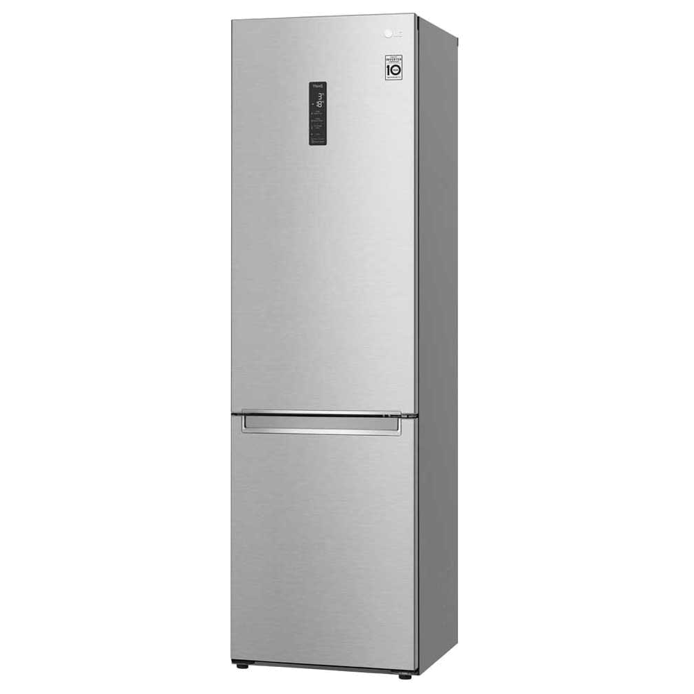 Холодильник LG GBB72NSUGN (Объем - 384 л / Высота - 203см / A+ / Серебристый / NoFrost / Smart Inverter™ / LG SmartThinQ™ / Wi-Fi)