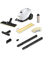Пароочиститель Karcher SC3 EasyFix Белый (напольный/ 1900 Вт/ бак - 1000 мл, 40 г/мин/ 3.5 Бар) 