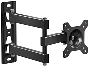 Кронштейн для ТВ ONKRON STE311-B чёрный, для 10"-32", наклон 20°, поворот 180°, нагрузка до 15 кг, расстояние до стены 70-400 мм
