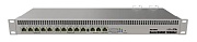 Маршрутизатор Mikrotik RB1100Dx4 Dude Edition Router 1U 19" Rack Mount. Ethernet 13x 10/100/100 +Serial. PoE. 2xSATA, 2xM2, 60Gb M2SSD. 220/48V 