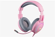 Игровая гарнитура REDRAGON MENTO RGB, розовый (71763)  Розовый