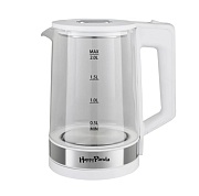 Чайник Happy Panda HP-2700W (1800 Вт / 2 л / стекло/ белый) Белый