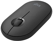 Беспроводная мышь Logitech Pebble M350, (Bluetooth/Радиоканал/1000 dpi/Бесшумная), Черная