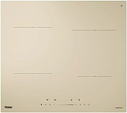 Поверхность индукционная Haier HHY-Y64TVTC (Бежевый / 4 конфорки / (1,5/1,5/2,0/2,0) кВт / стеклокерамика / Boost / Stop + Go / 7,4 кВт)