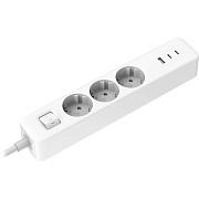 Сетевой фильтр Xiaomi 20W Power Strip (2C1A) EU (BHR07UKEU) Белый