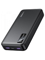 Портативная батарея Ugreen PB312, (USB/Type-C/PD/QC/LED индикатор) 20000мАч, Серая (25683)