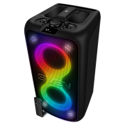 Беспроводная портативная колонка SVEN PS-960 / 160W / TWS / microSD / USB / FM / Bluetooth / IPx4 / Батарея 8800mAh / LED подсветка / караоке