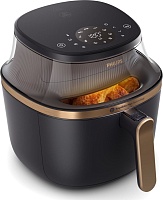 Аэрогриль Philips NA342/00 (2000 Вт, 7,2 л, упр. - сенсорное, программ - 16, таймер на - 1440 мин)