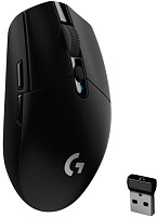 Беспроводная игровая мышь Logitech G304 Lightspeed, (Радиоканал/12000 dpi), Черная