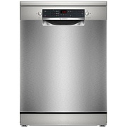 Машина посудомоечная отдельностоящая 60 см Bosch SMS25GI09F (Serie2 / 12 комплектов / 2 полки / Расход воды - 9,5 л / ExtraDry) Серебристый