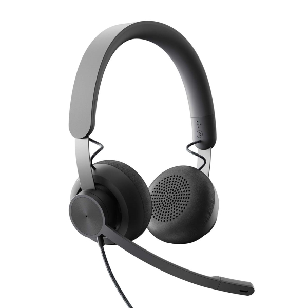 Наушники с микрофоном Logitech Zone Wired MS Teams Headset Stereo (981-000870)