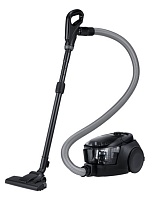 Пылесос Samsung VC18M3160VG (1800/380 Вт, контейнер, 2л, серый, Anti-tangle turbine, ручка Easy Grip, турбощетка)