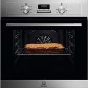 Духовой шкаф Electrolux EOF3H00BX (SurroundCook 600 / 65л / до 250°C / Нерж.сталь / AquaClean / боковые. напр.)