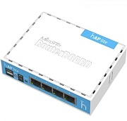 Маршрутизатор MikroTik hEX PoE (RB960PGS) 10/100/1000BASE-TX/SFP белый