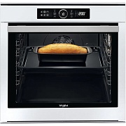 Духовой шкаф Whirlpool AKZM 8480 WH (73 л / до 250 °C / Белый, стекло / Пиролиз / Гриль / Телескоп. напр. / сенсорный экран / SoftClosing / A+) Белый