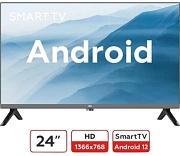 Телевизор BQ 24FS34B HD ANDROID SMART TV